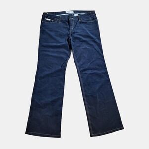 Baby‎ Phat Authentic Jeans Womens Black Straight Leg Denim Size 13 Inseam 33